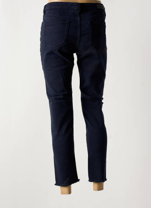 Jeans coupe slim bleu fonce DENIM STUDIO pour femme