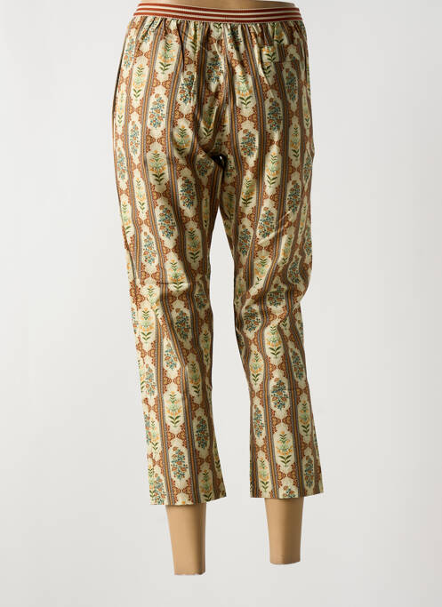 Pantalon 7/8 beige JOHANNA PARIS pour femme