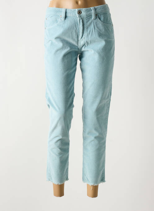 Pantalon 7/8 bleu DENIM STUDIO pour femme