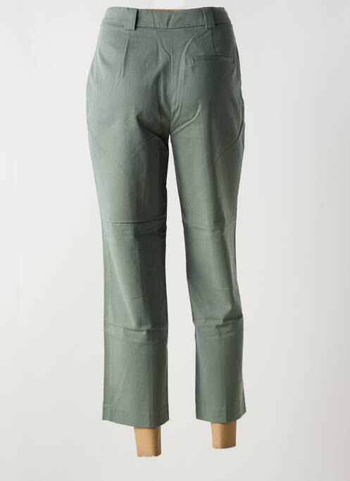 Pantalon 7/8 vert INDI & COLD pour femme