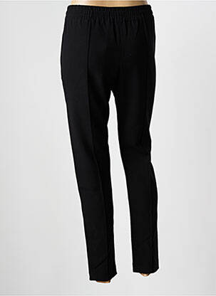 Pantalon slim taille élastique taille normale noir DENIM STUDIO femme
