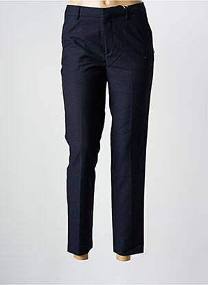 Pantalon slim tissage popeline taille normale bleu SCOTCH & SODA femme