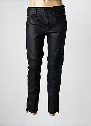 Pantalon slim stretch taille normale noir FIVE femme