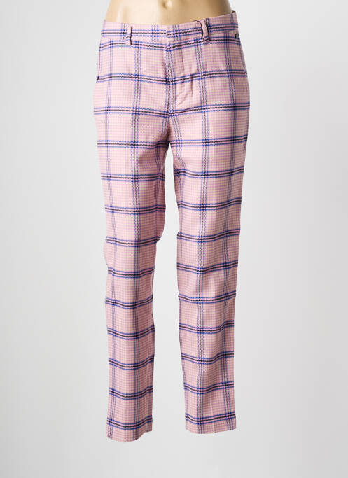 Pantalon droit rose SCOTCH & SODA pour femme