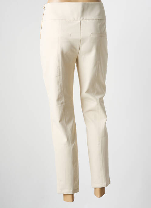 Pantalon slim beige YAYA pour femme