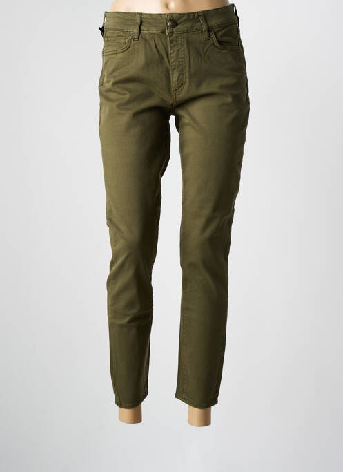 Pantalon slim vert FIVE pour femme
