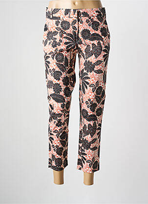Pantalon 7/8 stretch taille normale rose LA PETITE FRANCAISE femme