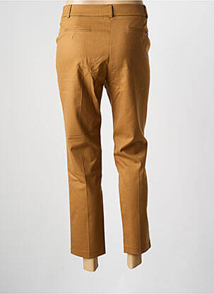 Pantalon 7/8 stretch taille normale marron LA PETITE FRANCAISE femme