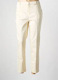 Pantalon chino tissage popeline taille normale beige SCOTCH & SODA femme