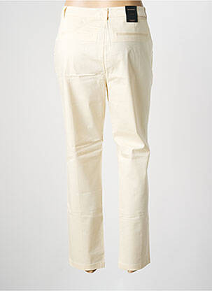 Pantalon chino tissage popeline taille normale beige SCOTCH & SODA femme