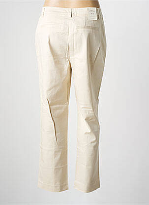 Pantalon chino tissage popeline taille normale beige SCOTCH & SODA femme