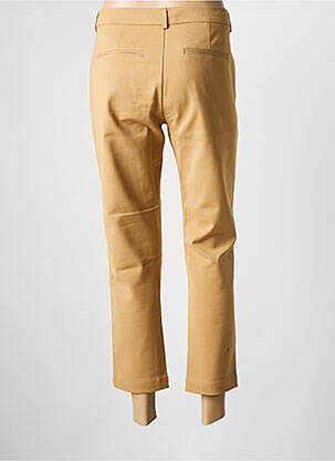 Pantalon 7/8 stretch taille normale marron SCOTCH & SODA femme