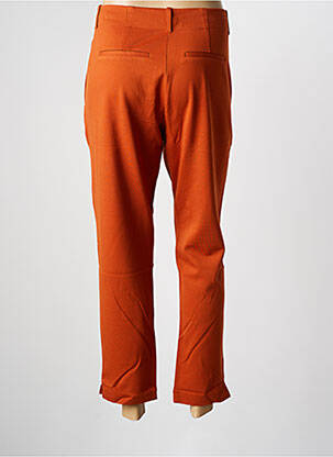 Pantalon 7/8 stretch taille normale orange SCOTCH & SODA femme