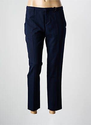 Pantalon 7/8 stretch taille normale bleu SCOTCH & SODA femme