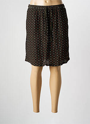 Jupe courte coupe droite vert YERSE femme