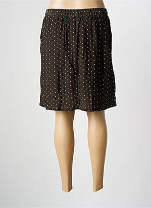 Jupe courte coupe droite vert YERSE femme