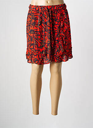 Jupe courte doublure rouge LA PETITE FRANCAISE femme
