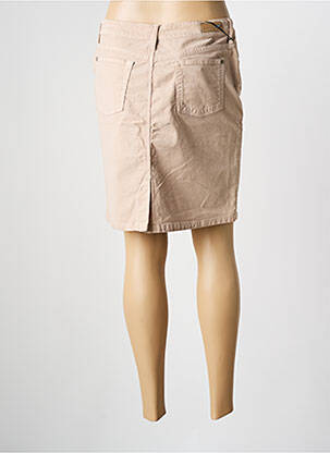 Jupe courte poches beige DENIM STUDIO femme