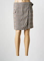Jupe courte marron YAYA pour femme seconde vue