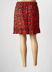 Jupe courte rouge LA PETITE FRANCAISE pour femme seconde vue