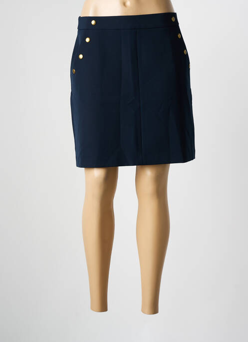 Jupe courte bleu INDI & COLD pour femme