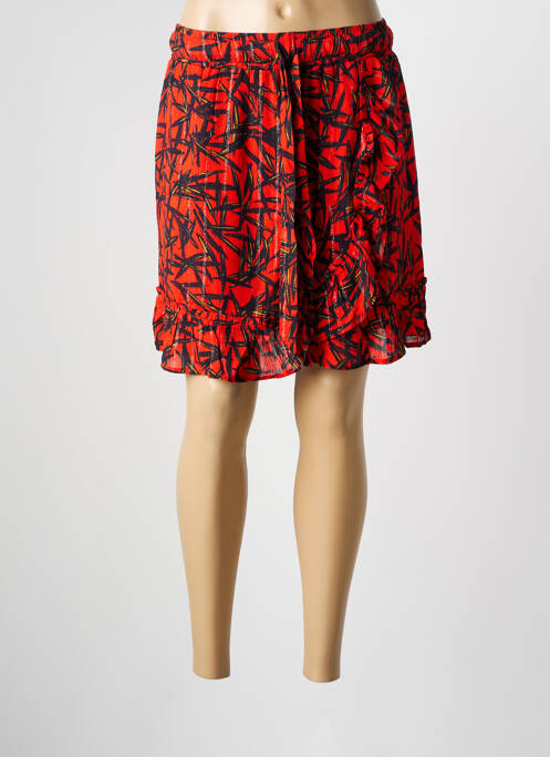 Jupe courte rouge LA PETITE FRANCAISE pour femme