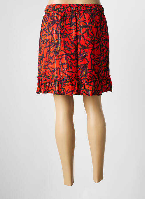 Jupe courte rouge LA PETITE FRANCAISE pour femme