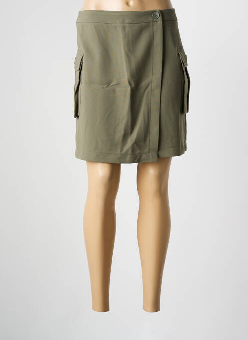 Jupe courte vert YAYA pour femme