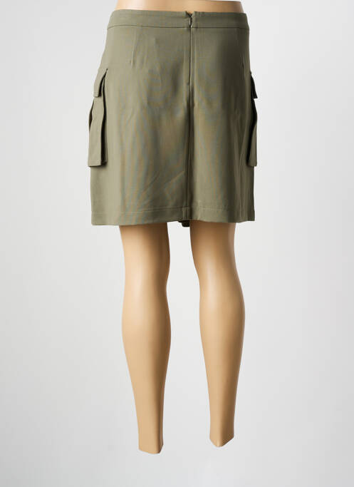 Jupe courte vert YAYA pour femme