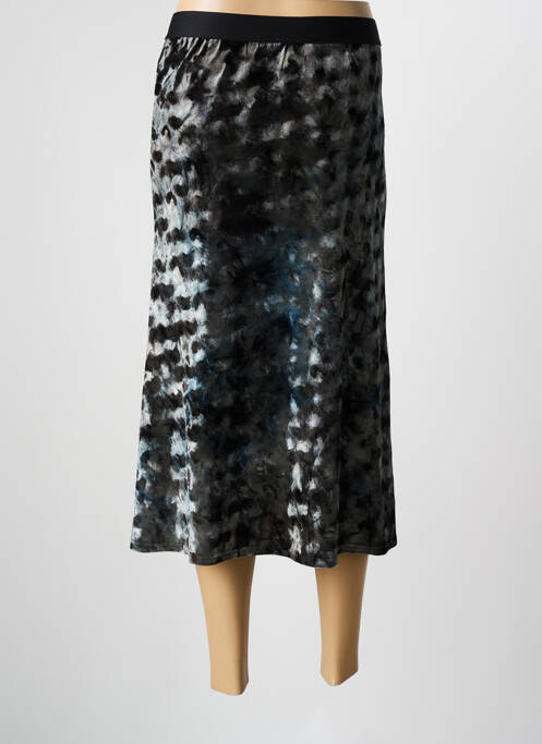 Jupe mi-longue gris ANGE pour femme