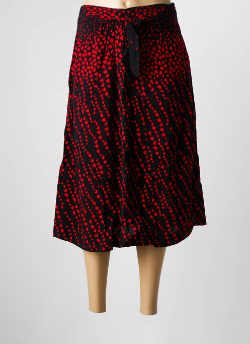 Jupe mi-longue noir IDANO pour femme