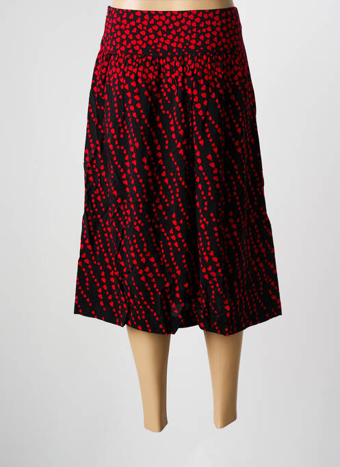 Jupe mi-longue noir IDANO pour femme