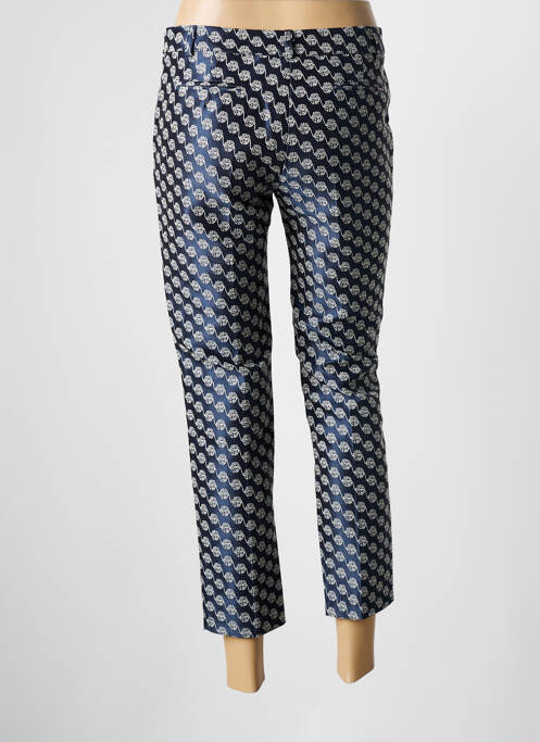 Pantalon 7/8 bleu LA PETITE FRANCAISE pour femme