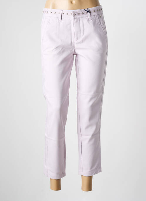 Pantalon 7/8 violet FREEMAN T.PORTER pour femme