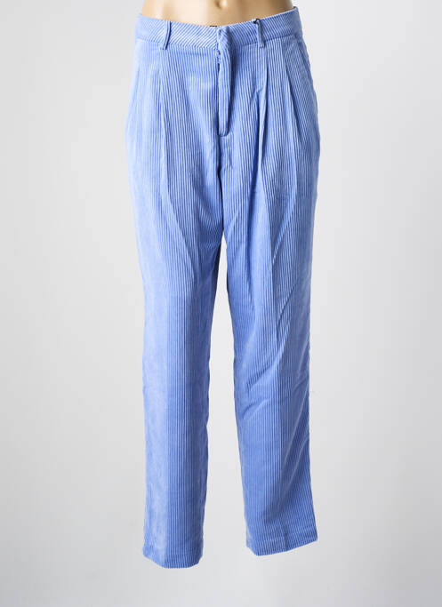 Pantalon droit bleu SCOTCH & SODA pour femme