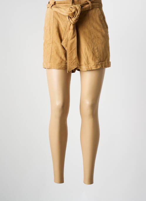 Short marron LA PETITE ETOILE pour femme