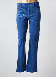 Pantalon slim stretch taille normale bleu ZILCH femme