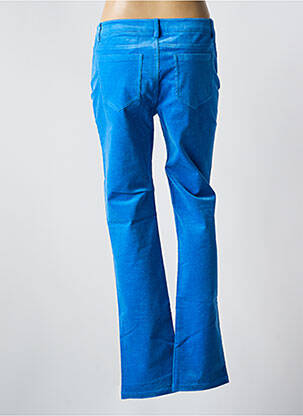 Pantalon slim stretch taille normale bleu ZILCH femme