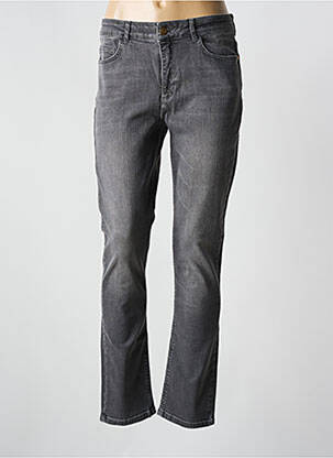 Jeans coupe slim stretch taille normale gris FABIENNE CHAPOT femme