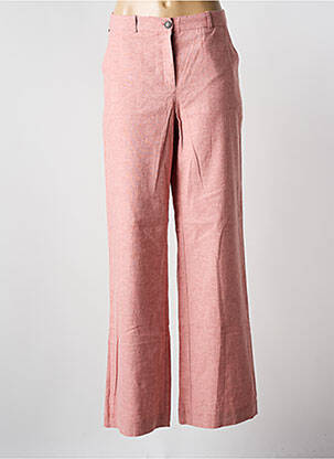 Pantalon large fermeture zippée sous rabat boutonné taille normale rose CLOUD9 femme