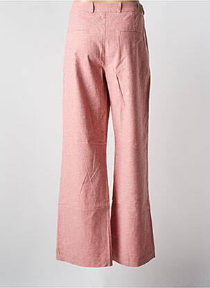 Pantalon large fermeture zippée sous rabat boutonné taille normale rose CLOUD9 femme