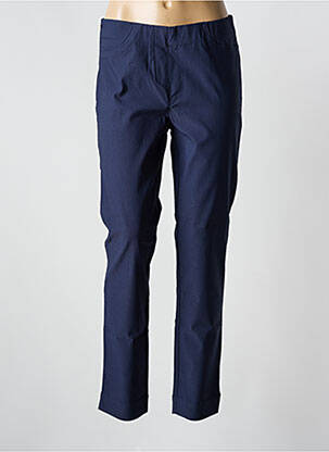 Jegging tissage popeline taille normale bleu CLOUD9 femme