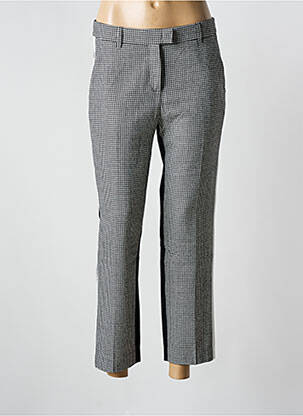Pantalon 7/8 stretch taille normale noir IDANO femme