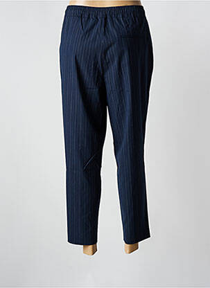 Pantalon 7/8 taille élastique taille normale bleu HANA SAN femme