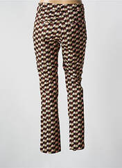 Pantalon chino rose ZILCH pour femme seconde vue