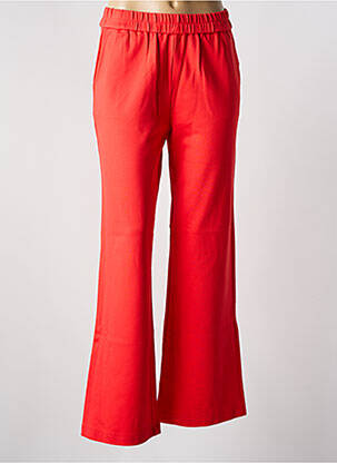 Pantalon large rouge ZILCH pour femme