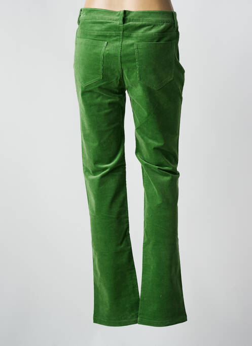 Pantalon slim stretch taille normale vert ZILCH femme