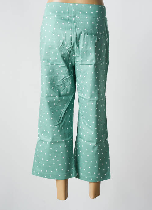 Pantalon 7/8 stretch taille normale vert ZILCH femme