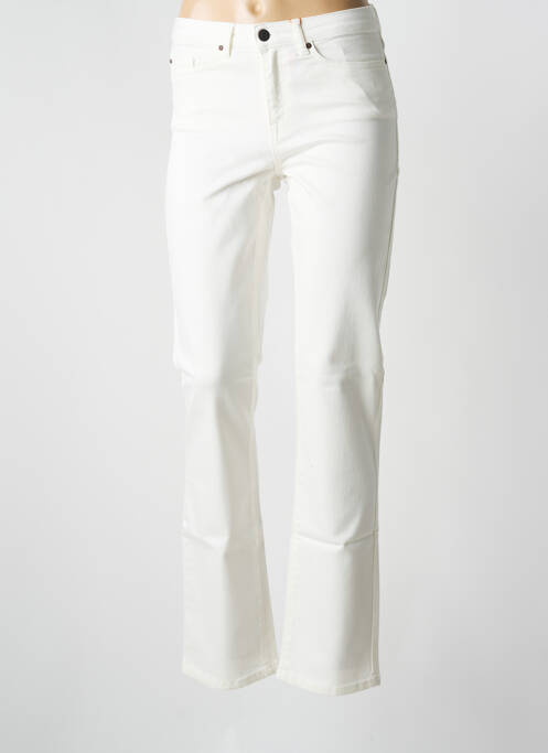 Jeans coupe slim stretch taille normale beige CLOUD9 femme