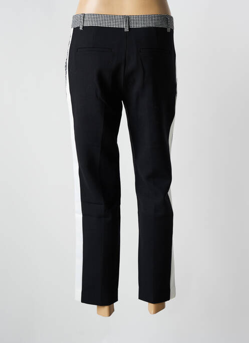 Pantalon 7/8 stretch taille normale noir IDANO femme